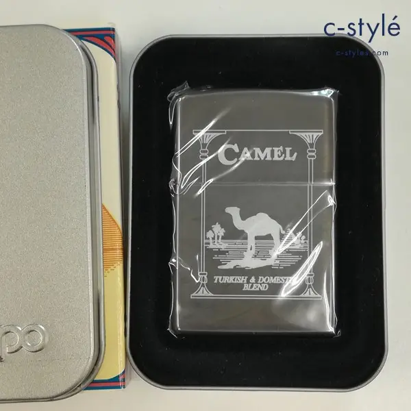 ZIPPO ジッポー CAMEL キャメル TURKISH＆DOMESTIC BLEND 1997 オイルライター シルバー