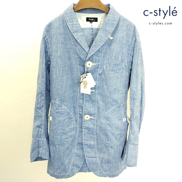 Or Glory オアグローリー Hairline Coat 40 ブルー 日本製 綿100 薄手