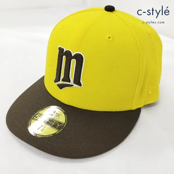 NEW ERA ニューエラ 59FIFTY COOPERSTOWN COLLECTION キャップ 7・3/4 61.5cm イエロー