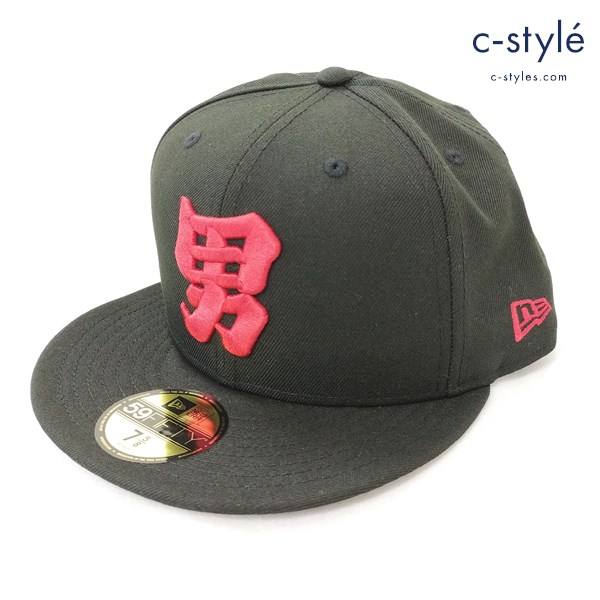 NEW ERA × BEAMS × 男はつらいよ 59FIFTY トリプルネームキャップ 7・5/8 60.6cm ブラック 帽子