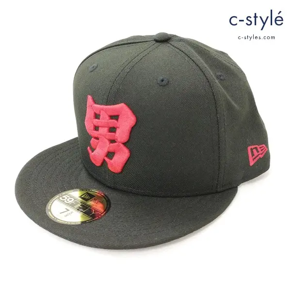 NEW ERA × BEAMS × 男はつらいよ 59FIFTY トリプルネームキャップ 7・5/8 60.6cm ブラック 帽子