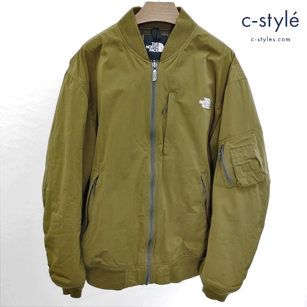 THE NORTH FACE ザノースフェイス インサレーション ボンバージャケット XL ニュートープ NY82132 プリマロフト