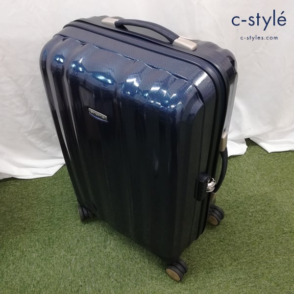 Samsonite サムソナイト Cubelite Spinner68 キャリーバッグ 67.5L ブルー スーツケース 4輪