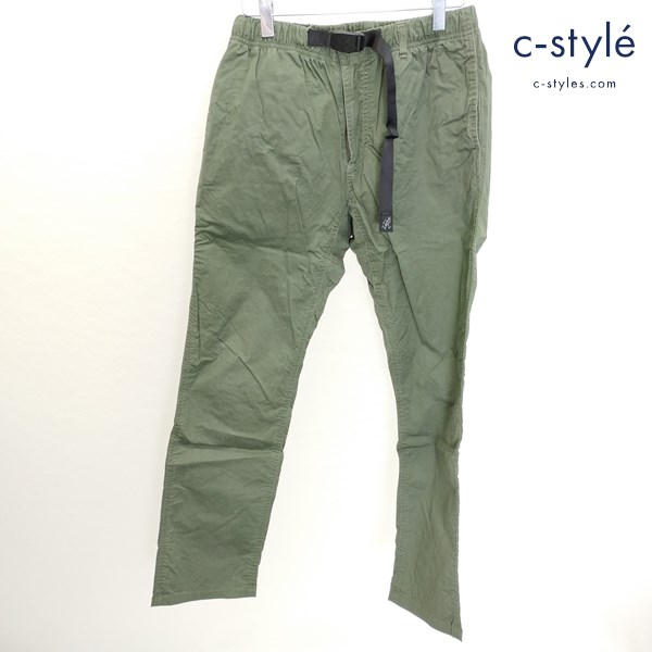 GRAMICCI×CIAO PANIC ストレッチパンツ L オリーブ クライミングパンツ