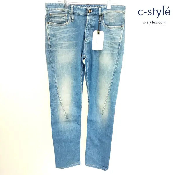 DENHAM デンハム CROSS LUBS デニムパンツ 30 インディゴ 01-15-11-11-023 ジーンズ ストレッチ 細身