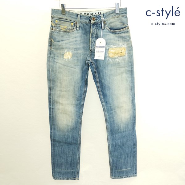 DENHAM デンハム RAZOR SLIM FIT デニムパンツ 30 ライトブルー 01-16-01-11-027 イタリア製 ジーンズ