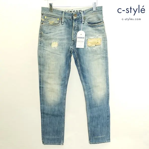 DENHAM デンハム RAZOR SLIM FIT デニムパンツ 30 ライトブルー 01-16-01-11-027 イタリア製 ジーンズ