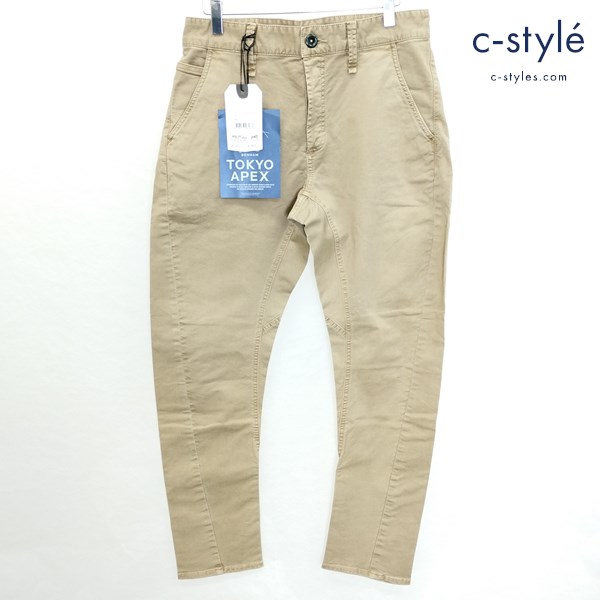 DENHAM デンハム TOKYO APEX テーパードチノパンツ 30 ベージュ 01-16-11-10-014 ジーンズ DROP CARROT