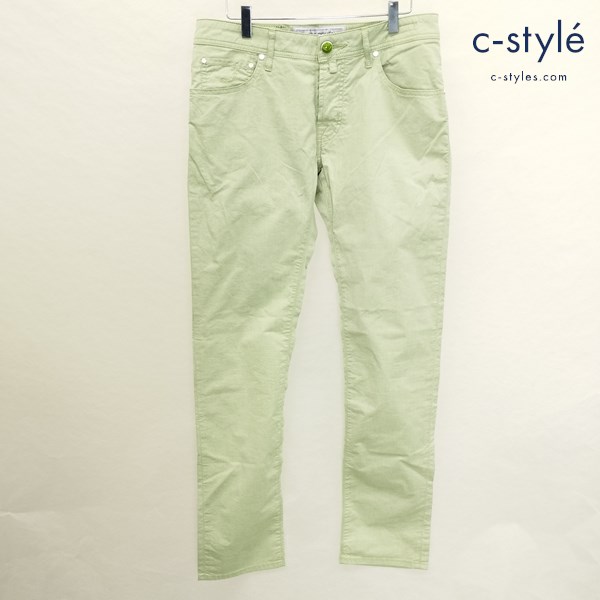 JACOB COHEN Premium Edition Denim 32 ライトグリーン
