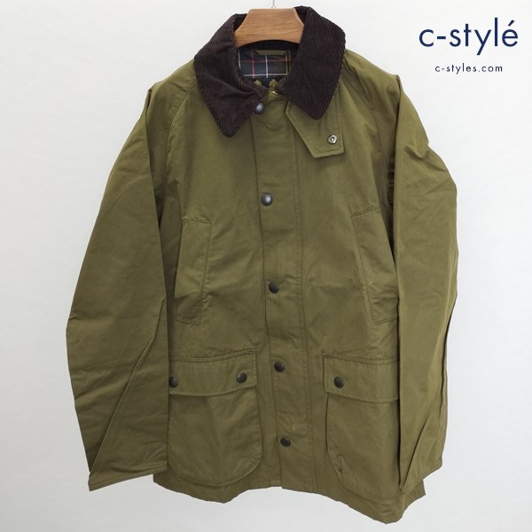 Barbour バブアー BEDALE SL PEACHED 40 オリーブ MCA0487SG71