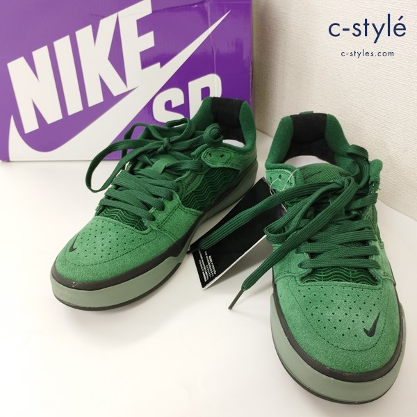 NIKE ナイキ SB Ishod Wair Gorge Green スニーカー 23.5cm グリーン DC7232-301 レディース 靴
