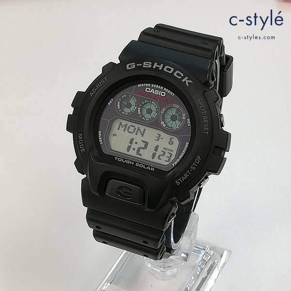 CASIO カシオ G-SHOCK TOUGH SOLAR タフソーラー 腕時計 ブラック GW-6900 電波ソーラー