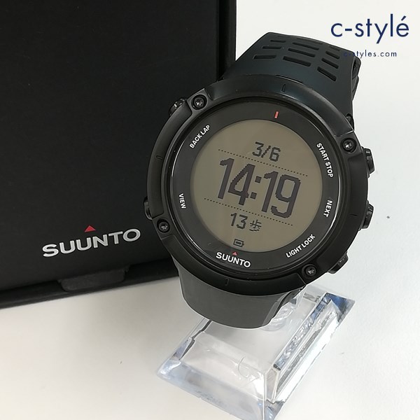 SUUNTO スント Ambit 3 Peak アンビット 腕時計 ブラック アウトドアウォッチ