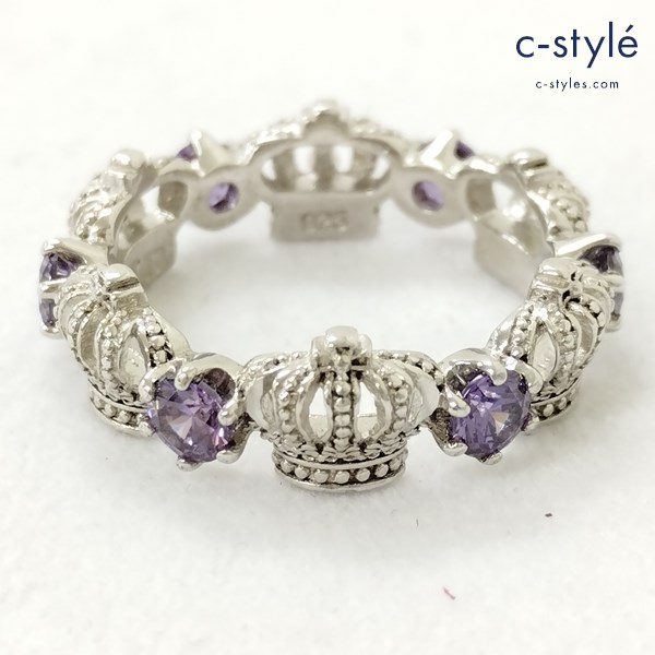 Justin Davis ジャスティンデイビス CHERISH with STONE リング SHINY/PURPLE SRJ325 指輪 925 アクセサリー