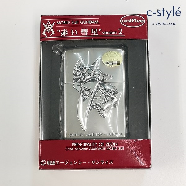 ZIPPO ジッポー 機動戦士ガンダム 赤い彗星バージョン 2 シャアゲルググ オイルライター シルバー