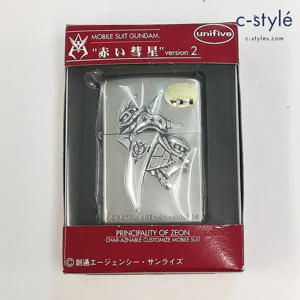 ZIPPO ジッポー 機動戦士ガンダム 赤い彗星バージョン 2 シャアゲルググ オイルライター シルバー