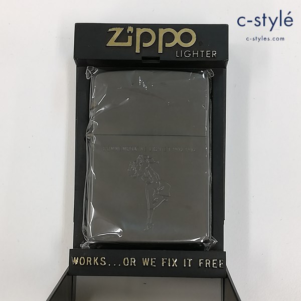 ZIPPO ジッポー 1985年製 VARGA GIRL WINDY オイルライター 喫煙具