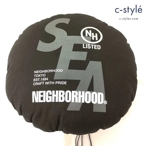 NEIGHBORHOOD × WIND AND SEA NHWDS/C-CUSHION 211ELWSN-AC06S クッション F ブラック