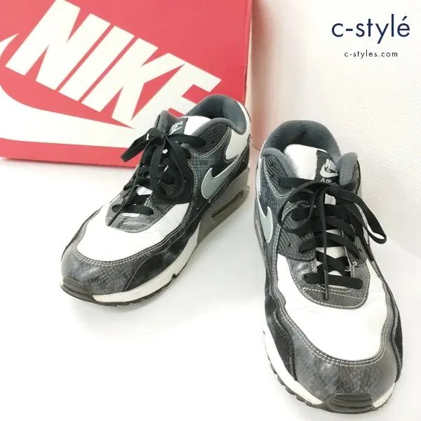 NIKE ナイキ AIR MAX 90 エアマックス90 QS 29㎝ ホワイト×ブラック CD0916-100 スニーカー