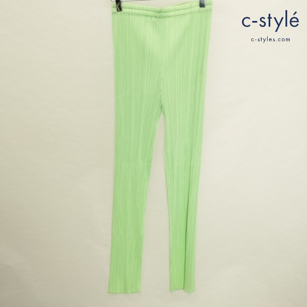 PLEATS PLEASE プリーツプリーズ 4 グリーン 日本製 PP01-JF403 レディース