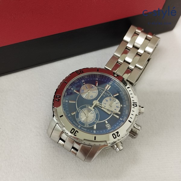 TISSOT ティソ PRS200 腕時計 T067417A シルバー クロノグラフ クォーツ