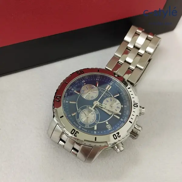 TISSOT ティソ PRS200 腕時計 T067417A シルバー クロノグラフ クォーツ