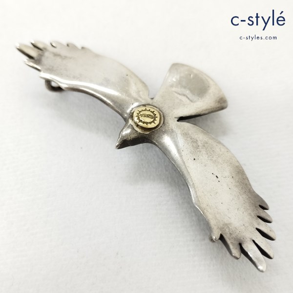 NATIVE SPIRIT ネイティブスピリット イーグル K18 インゴット付き ペンダントトップ シルバー アクセサリー