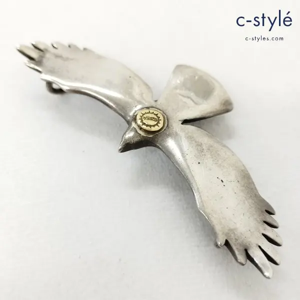 NATIVE SPIRIT ネイティブスピリット イーグル K18 インゴット付き ペンダントトップ シルバー アクセサリー