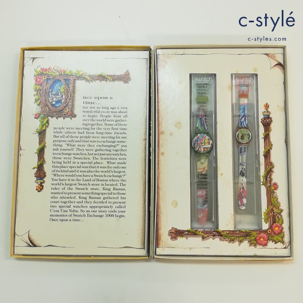 swatch スウォッチ ONCE UPON ATIME 腕時計 マルチカラー クォーツ アナログ