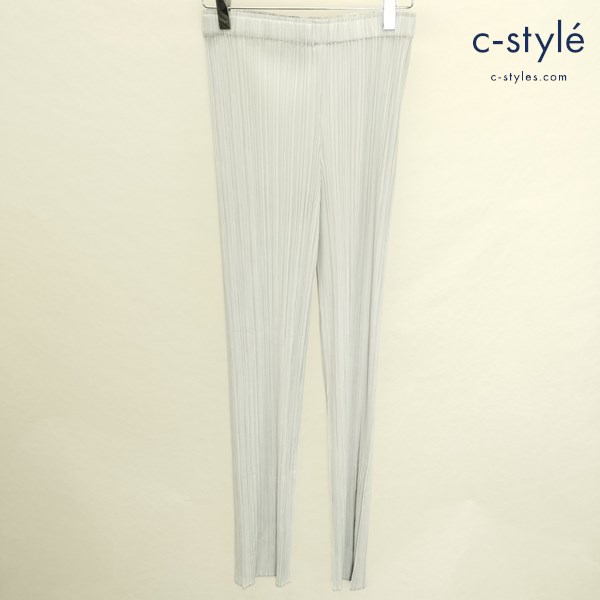 PLEATS PLEASE プリーツプリーズ プリーツパンツ 3 グレー系 日本製 PP21-JF507 レディース
