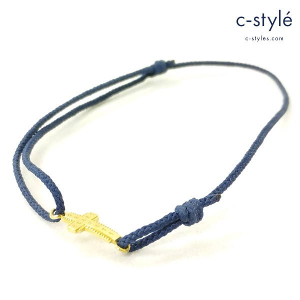 SYMPATHY OF SOUL シンパシーオブソウル ブレスレット ゴールド K18 十字架 クロス アクセサリー