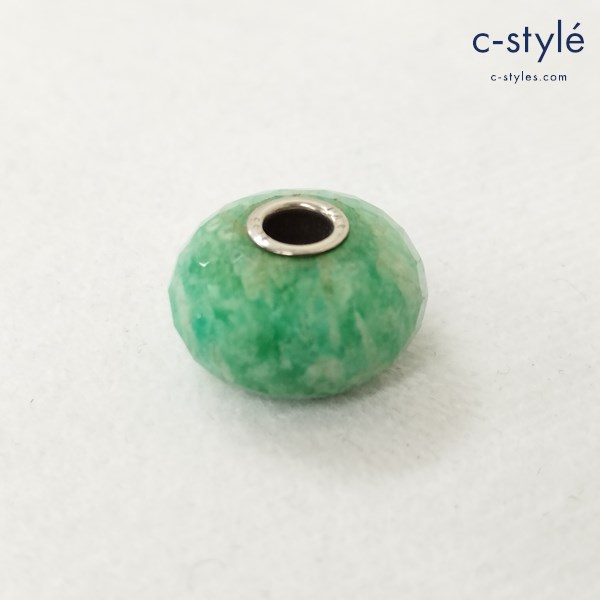 TROLLBEADS トロールビーズ ビーズチャーム アクセサリー グリーン系 天然石 ユニセックス