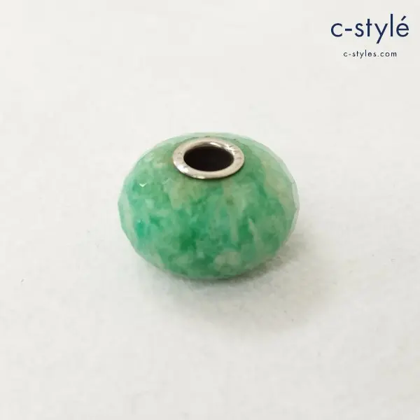TROLLBEADS トロールビーズ ビーズチャーム アクセサリー グリーン系 天然石 ユニセックス