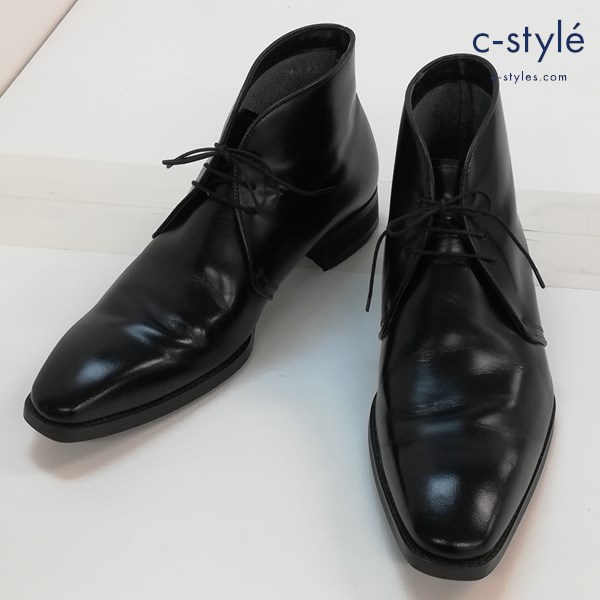 REGAL リーガル チャッカブーツ 25cm ブラック 日本製 ビジネスシューズ