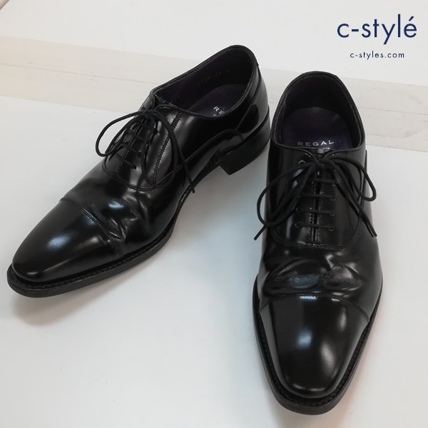 REGAL リーガル ビジネスシューズ 25cm ブラック 25AR ストレートチップ 日本製