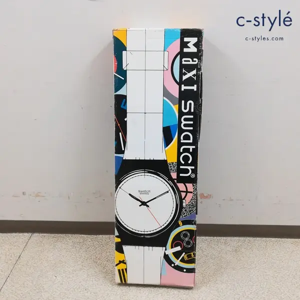 swatch スウォッチ MAXI 大型 壁掛け 時計 マルチカラー マキシ ウォッチ
