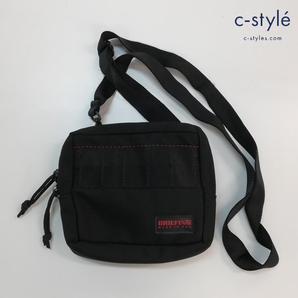 BRIEFING ブリーフィング ミニショルダーバッグ ブラック ミニポーチ USA製 カバン 鞄
