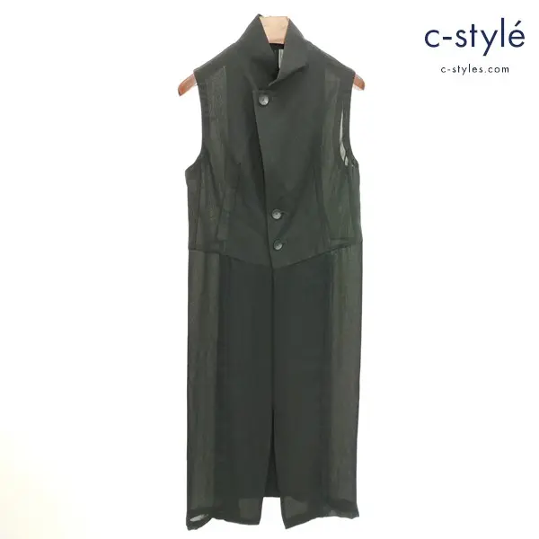 bajra バジュラ ノースリーブ ワンピース 2 ブラック ロング 119FJ11 レディース