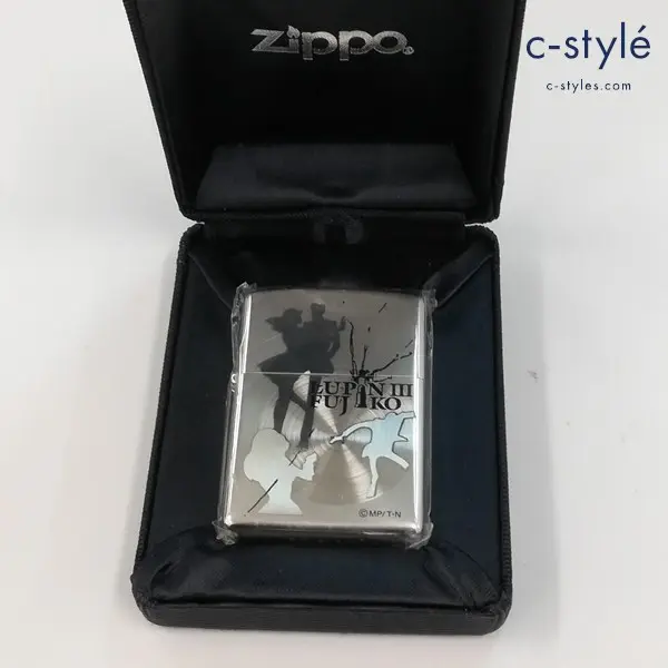 ZIPPO ジッポー ルパン三世 峰不二子 シルエット オイルライター シルバー 喫煙具