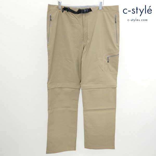 mont-bell モンベル コンバーチブル1/2パンツ XL ベージュ 2WAY 裏地メッシュ 1105404