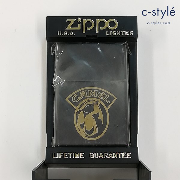 ZIPPO ジッポー CAMEL キャメル NIght Life オイルライター ブラック 喫煙具