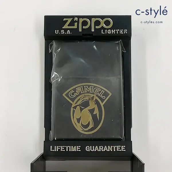 ZIPPO ジッポー CAMEL キャメル NIght Life オイルライター ブラック 喫煙具