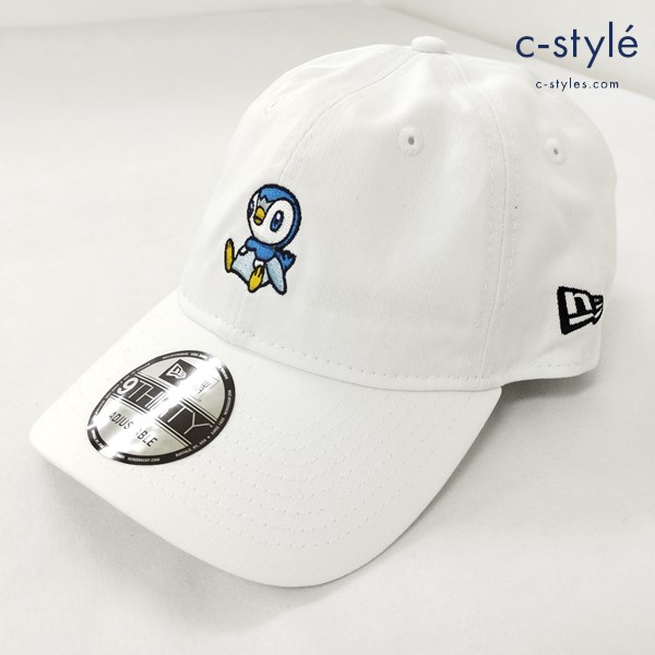 NEW ERA ニューエラ × Pokemon 9THIRTY キャップ フリー ホワイト ポケモン ポッチャマ 帽子 刺繍