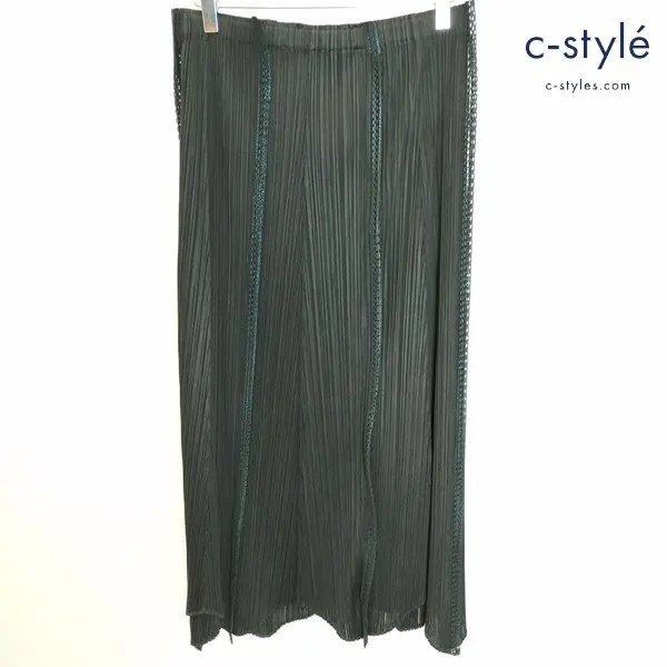PLEATS PLEASE ISSEY MIYAKE プリーツ スカート 5 ブラック PP53-JG625 日本製 レディース