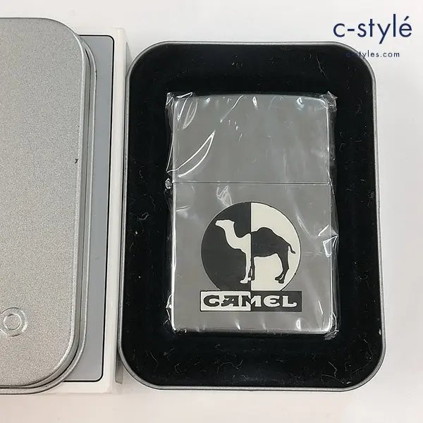 ZIPPO ジッポー CAMEL キャメル Day and Night CZ025 1994 オイルライター シルバー 喫煙具