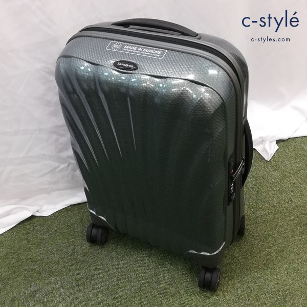 Samsonite C-LITE SPINNER 55120 EXP シーライト スピナー スーツケース メタリックグリーン