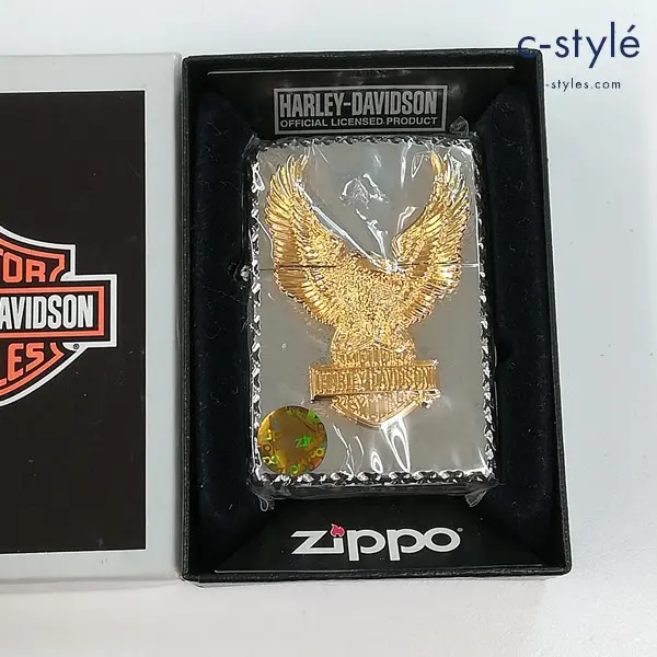 ZIPPO ジッポー × HARLEY-DAVIDSON ハーレーダビッドソン ビッグメタル HDP-21 オイルライター シルバー