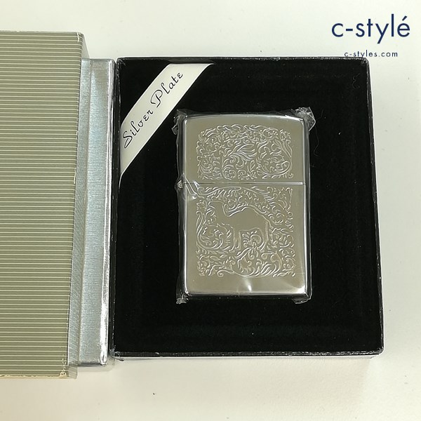 ZIPPO ジッポー CAMEL キャメル Western Silver Plate オイルライター シルバー 喫煙具