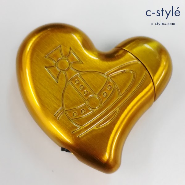 Vivienne Westwood ヴィヴィアンウエストウッド ガスライター ゴールド オーブ ハート 喫煙具