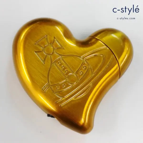 Vivienne Westwood ヴィヴィアンウエストウッド ガスライター ゴールド オーブ ハート 喫煙具